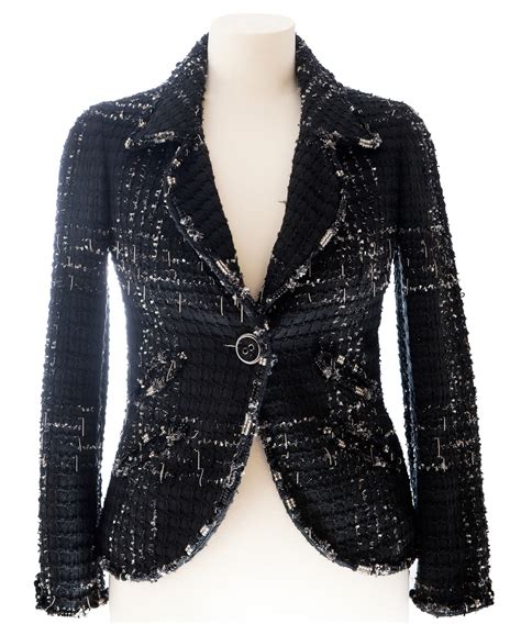 black chanel blazer|chanel blazer for women.